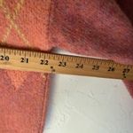 Loft  Argyle‎ Sweater Coral Pink Orange Small Knit Pullover Preppy Gilmore Girls Photo 7