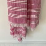 Treasure & Bond  Pink Fringe Cotton Blend Scarf Wrap NWOTS Photo 2