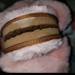 Huda Beauty wishful pink fuzzy slippers size 6.5 nwt Photo 3