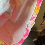 Lilly Pulitzer  Pink and Yellow Dress with Lace Photo 3