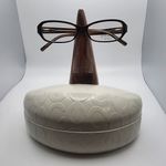 Coach NWOT  Pilar Brown Prescription Glasses Frames & Case Photo 0