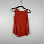 Anthropologie  Maeve Women's Sleeveless‎ Tank Top Orange Sz 6 Photo 5