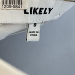 Revolve Likely Elana Sleeveless Ruffle Strap White Fitted Sheath Mini Dress Photo 8