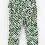 Lizgolf Audra Green Geometric Stretchy Pull On Golf Pants Women's Size 8 Photo 1