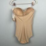 Ambrielle NWT 38C strapless optional bodybriefer shapewear Tan Size undefined Photo 6