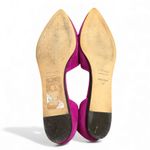 Jenni Kayne  D’Orsay Flat hot pink suede California cool Barbiecore US 9 EU 39 Photo 4