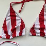 NWOT Forplay sexy Stars and Stripes string bikini, size large Photo 1