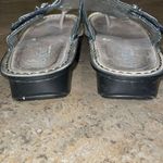 Alegria  Vanessa Circulate Black Silver Thong Sandal Shoes Womens Size EU 38 Photo 9