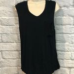 Haute Hippie  Small Black Sleeveless Tank Blouse Photo 10