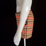 Scotch & Soda Maison Scotch Nomade Tan, Black, & Pink Striped Shorts (P) Photo 5