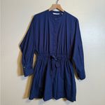Rebecca Taylor  Poplin Long Sleeve Romper‎ Photo 1