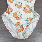 Kate Spade New York Cream Oranges Print One Piece Swimsuit Sz.M Photo 6
