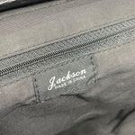 Jackson Vintage Faux Leather Clamshell Crossbody Purse Abstract Retro Bohemian Photo 10