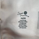 secret treasures  36DD Back Smoothing Lace Push Up Bra Underwire Cream ST382 Photo 12