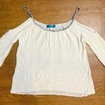 Buttons  Bettie Cold Shoulder Top Photo 0