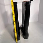Sporto Womens Black Tall Rain Boots Waterproof Size 10M Photo 2