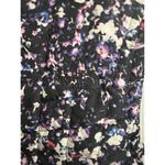 The North Face  Vest Womens Small Black Floral Print Puffer Zip High Neck Photo 7