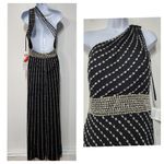 Mac Duggal 9107 Prom Long One Shoulder Column Gown Size 6 Sold out Photo 5