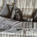 Victoria's Secret  Body by Victoria Unlined Demi Grey Lace Bra Size 32DDD Photo 8