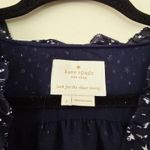 Kate Spade  Dress Night Sky Dot Mini Rich Navy Silver Star Sheer Layered Size 2 Photo 6
