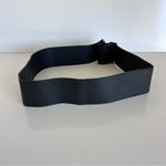 Vince  Women's Wide Black Buckle Leather Belt Photo 3