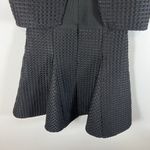 Maje Womens Back Zip Sleeveless Crew Neck Layered Swing Dress Black Sz 1/Small Photo 7