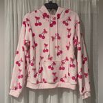 Pink sweater with cherries & bows Size M Photo 0