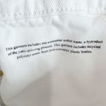 frame denim Le Garcon Distressed Jeans White Boyfriend Mid Rise Cotton Size 26 Photo 6