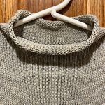 Eileen Fisher  Cotton Blend Italian Yarn Loose Knit Sleeveless Top - Size Medium Photo 3