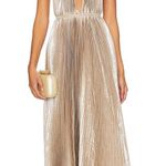 L’idee Boheme Gown NWT in Desert Shimmer Gold size 2 6 XS Photo 0