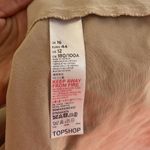 Topshop Gorgeous Tan Long Buttoned Trench Coat Photo 9