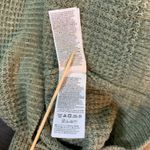 Gap ‎ Womens XS Olive Green Waffle Knit Hoodie Drawstring Pullover Casual Photo 5