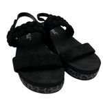 Corky’s Black Pleasant Leopard Print Wide Strappy Platform Wedge Sandals size 11 Photo 7