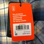 Bass Outdoor Womens Shirt S‎ Blue Bflex Plaid Button Up Pocket Long Sleeve NWT Photo 4