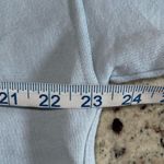 DKNY  Ladies Crewneck Fleece Sweatshirt Large Light Blue EUC‎ Photo 6