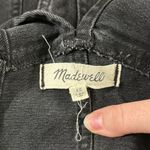 Madewell  Skinny Denim Overalls in Lunar Wach Washed Black size XS Photo 11