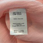 Ivy Jane Sheer Wrap Cardigan with Embroidery Pink Small Photo 9