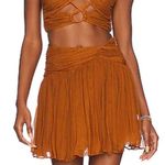 Tularosa Althea Skirt in Golden Spice Photo 0