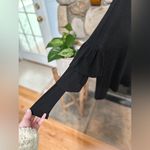 Everly  black ruffle cardigan Photo 6