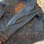 Harley Davidson Authentic Harley-Davidson Vintage Women’s Denim Riding Jacket XS Photo 4
