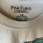 Pink Floyd  Cream Tan Crew Neck Sweatshirt Size Large Women’s Band Shirt Sweater Photo 4