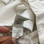 Nili Lotan East Hampton White Slim Leg Pant Sz 0 Photo 4