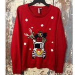 By Design Christmas Sweater, size XL Red Photo 0