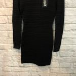 Asilio NWT  Women's Size Small Mummify Me Black Long Sleeve Bandage Dress Photo 3