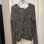 Maurice's  Monochrome Textured Openback Crew Neck Sweater / C80 Photo 2