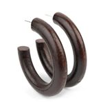 Paparazzi Woodsy Wonder Brown Earring (205) Photo 1