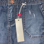 NWT Billy T low rise mini skirt Blue Size 26 Photo 2