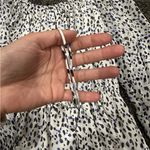 Diane Von Furstenberg  Off-Shoulder White and print Dress Photo 5