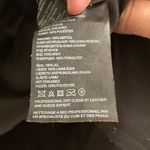 Club Monaco  Reeta Italian Wool Leather Moto long jacket women’s S biker trench c Photo 11