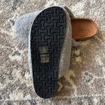 Nicole Miller  Womens Faux Fur Slide On Bondy Clogs Natural Gray Size 9 Photo 9